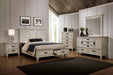 Franco 4-piece Eastern King Storage Bedroom Set Antique White image