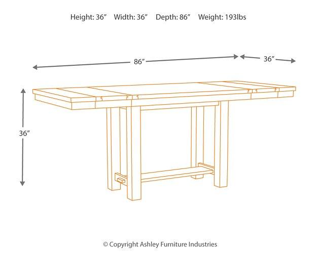 Moriville Counter Height Dining Set