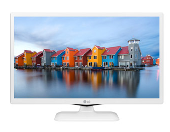 LG 24" 720p LED TV-White image