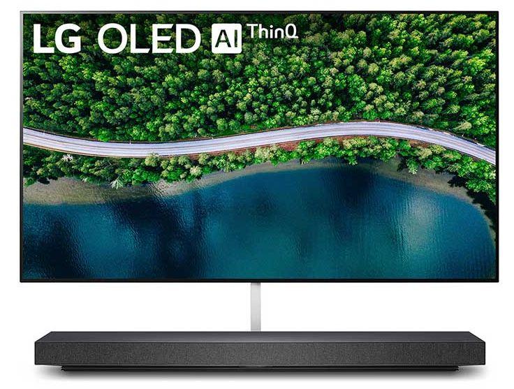 LG WX 65" Wallpaper 4K Smart OLED TV w/ AI ThinQ image