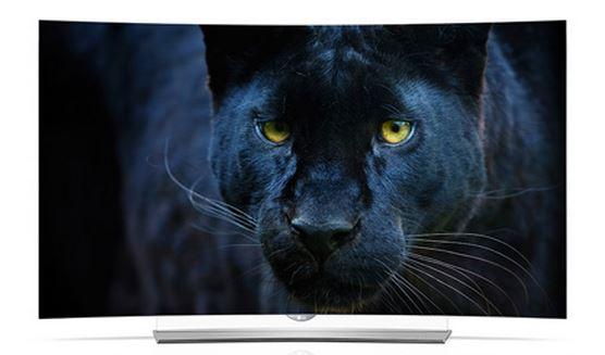 LG EG9600 55" 4K UHD OLED Curved Smart TV image