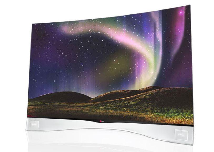 LG 55" EA9800 Series Curved OLED TV image