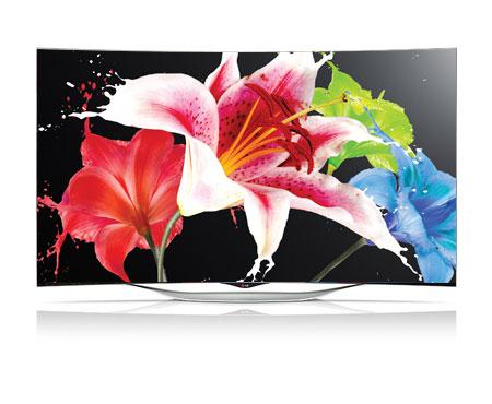 LG 55" EA8800 Series Curved OLED TV image