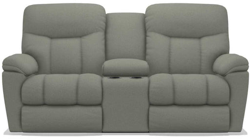 La-Z-Boy Morrison Fossil Power Reclining Loveseat with Console image