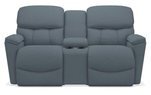 La-Z-Boy Kipling Denim Power Reclining Loveseat With Console image