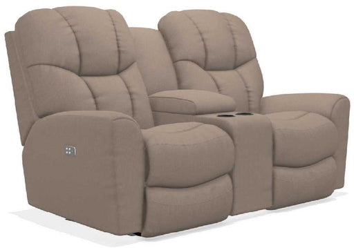 La-Z-Boy Rori Cashmere Power Reclining Loveseat w/ Headrest & Console image