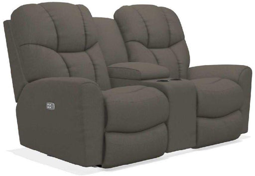 La-Z-Boy Rori Granite Power Reclining Loveseat w/ Headrest & Console image