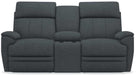 La-Z-Boy Talladega Denim Power Reclining Loveseat with Console image