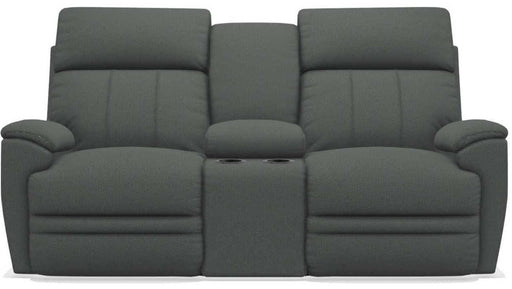 La-Z-Boy Talladega Indigo Power Reclining Loveseat with Console image