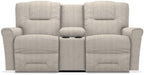 La-Z-Boy Easton Buff Power Reclining Loveseat with Headrest And Console image