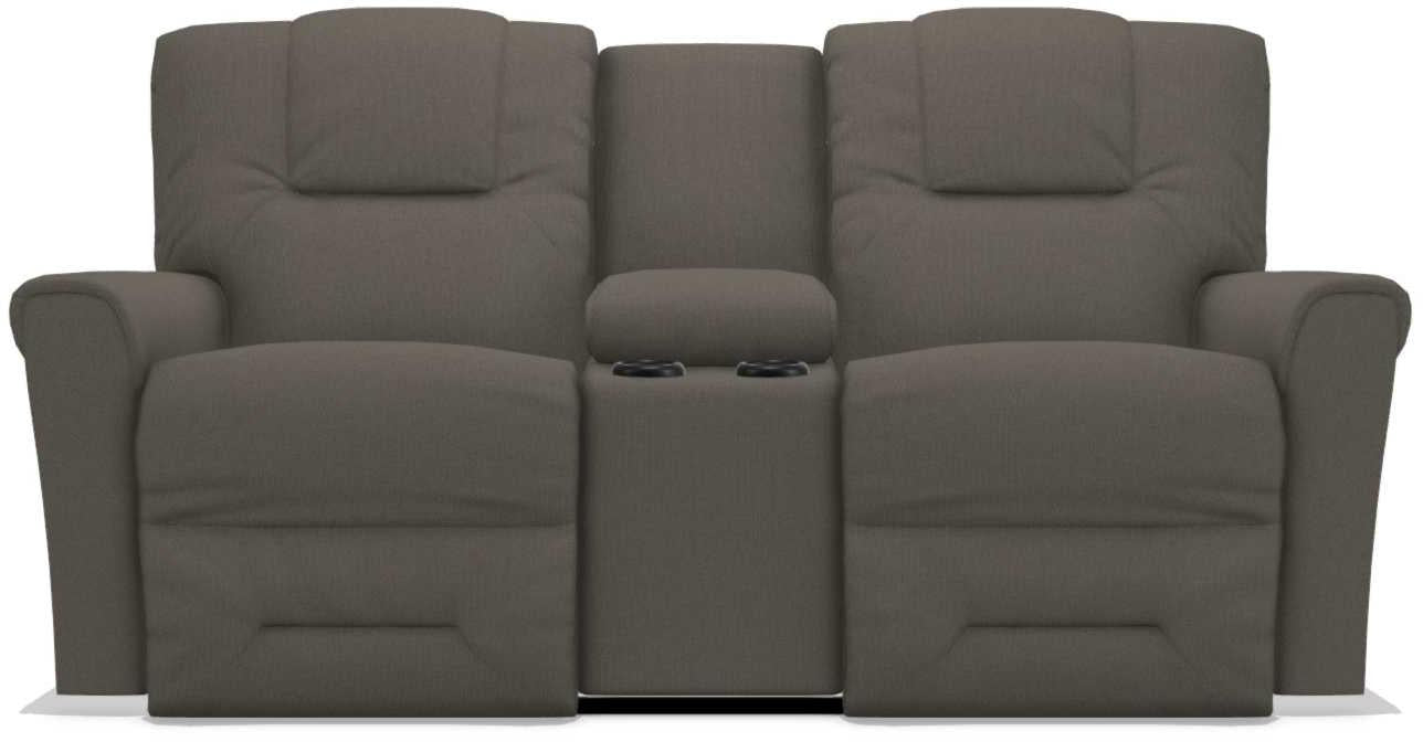 La-Z-Boy Easton Granite Power Reclining Loveseat with Headrest And Console image