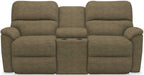 La-Z-Boy Brooks Moss Power Reclining Loveseat With Headrest & Console image