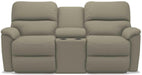 La-Z-Boy Brooks Silt Power Reclining Loveseat With Headrest & Console image