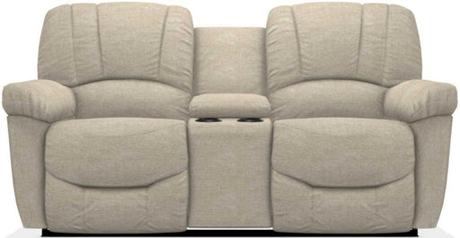 La-Z-Boy Hayes Eggshell La-Z-Time Power-Reclineï¿½ Console Loveseat with Power Headrest image