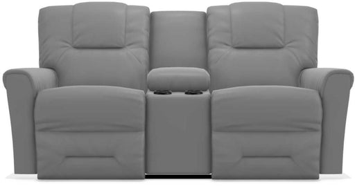 La-Z-Boy Easton PowerRecline La-Z-Time Slate Reclining Console Loveseat image