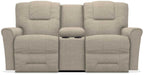 La-Z-Boy Easton PowerRecline La-Z-Time Fawn Reclining Console Loveseat image