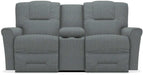 La-Z-Boy Easton PowerRecline La-Z-Time Stonewash Reclining Console Loveseat image