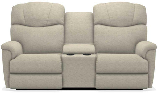 La-Z-Boy Lancer Power La-Z Time Sand Full Reclining Loveseat with Console image