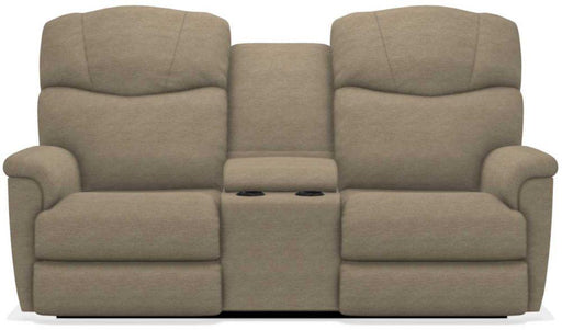 La-Z-Boy Lancer Power La-Z Time Tobacco Full Reclining Loveseat with Console image