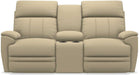 La-Z-Boy Talladega Sand La-Z-Time Full Reclining Loveseat With Console image