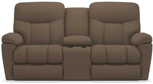 La-Z-Boy Morrison Cappuccino La-Z-Time Full Reclining Loveseat w/Console image