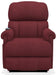 La-Z-Boy Pinnacle Platinum Sangria Power Lift Recliner with Headrest and Lumbar image