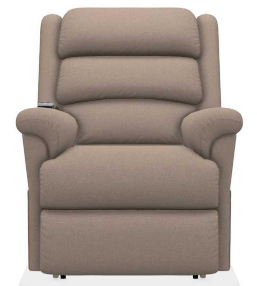 La-Z-Boy Astor Platinum Cashmere Power Lift Recliner with Massage and Heat image