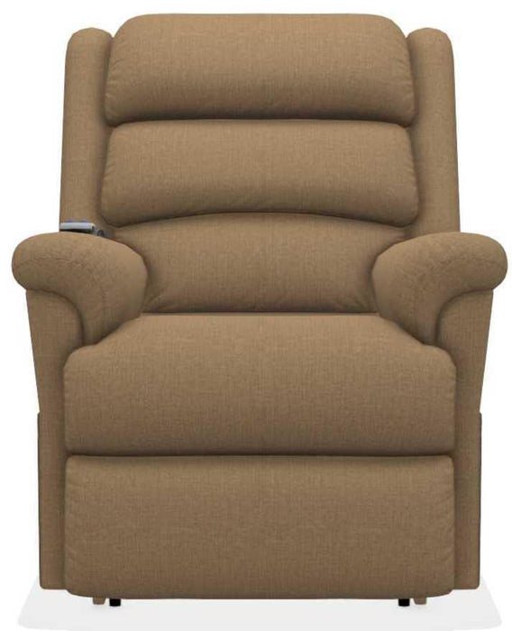 La-Z-Boy Astor Platinum Bark Power Lift Recliner with Massage and Heat image