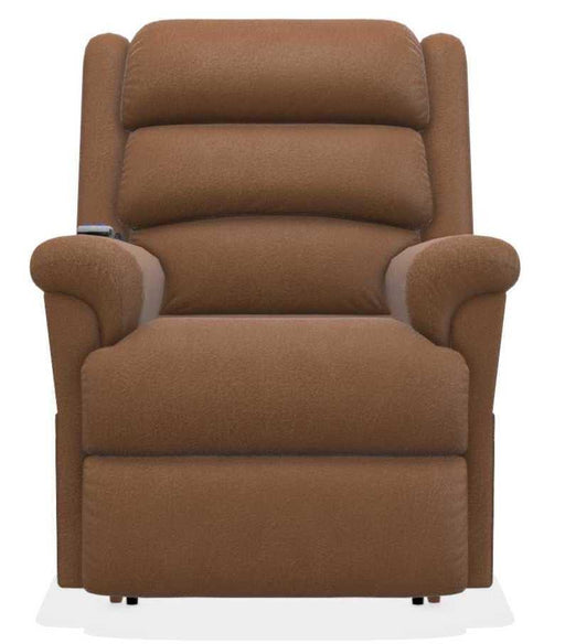 La-Z-Boy Astor Platinum Silt Power Lift Recliner with Massage and Heat image