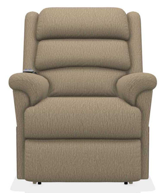 La-Z-Boy Astor Platinum Driftwood Power Lift Recliner with Massage and Heat image