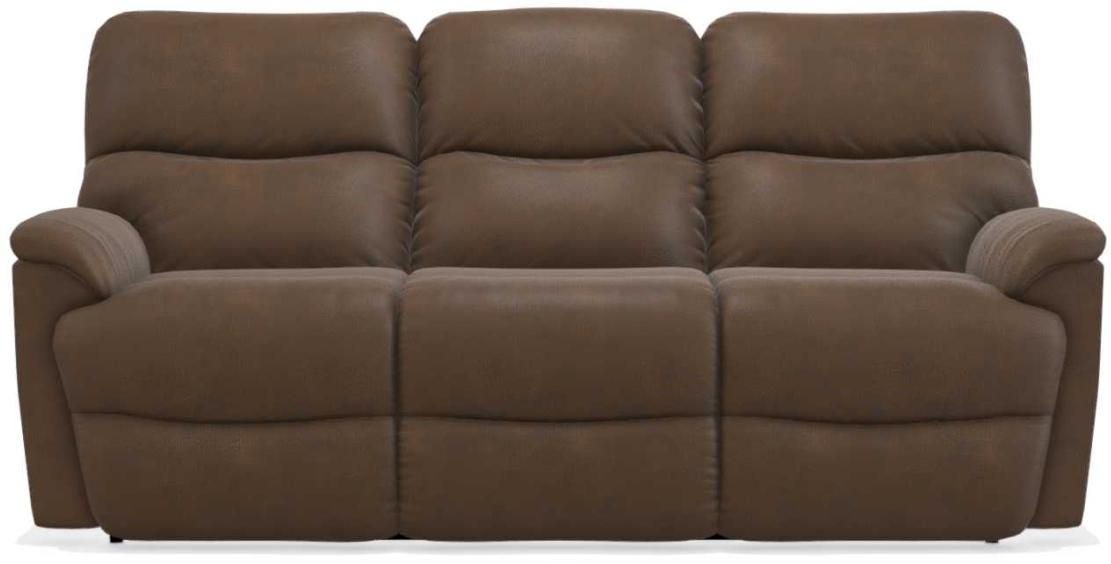 La-Z-Boy Trouper La-Z-Time Whiskey Reclining Sofa image