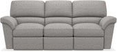 La-Z-Boy Reese Power La-Z Time Salt and Pepper Full Reclining Sofa image