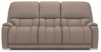 La-Z-Boy Greyson Cashmere Power Reclining Sofa w/ Headrest image