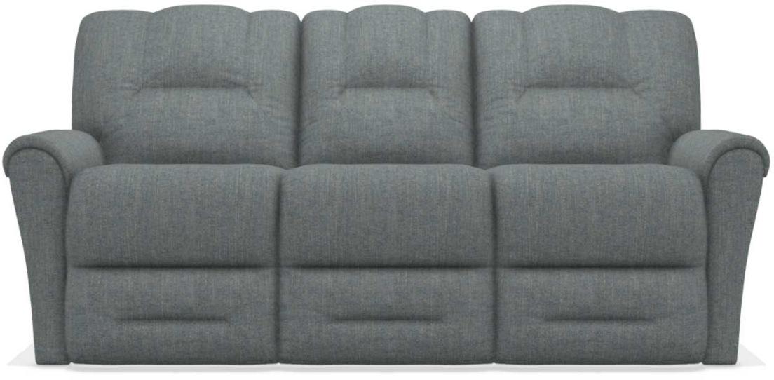 La-Z-Boy Easton PowerRecline La-Z-Time Stonewash Reclining Sofa image