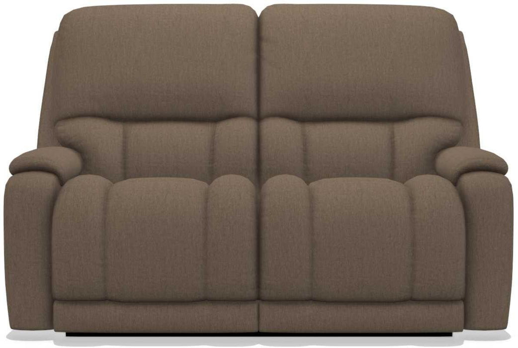 La-Z-Boy Greyson Java Reclining Loveseat with Headrest image