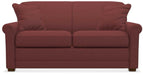 La-Z-Boy Amanda Merlot Apartment Size Sofa image