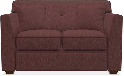 La-Z Boy Dixie Burgundy Loveseat image