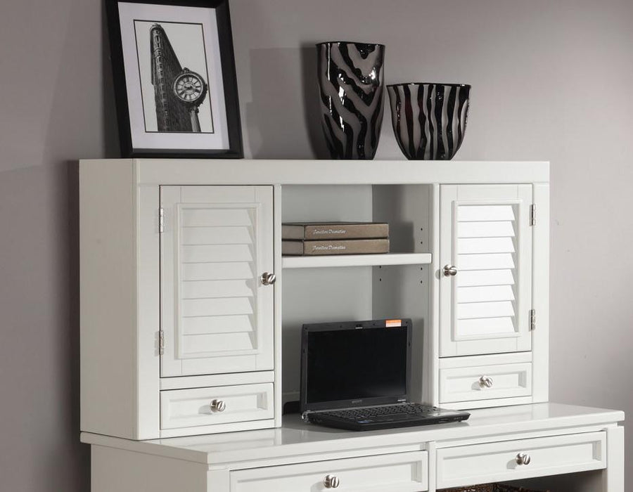 Parker House Boca 47" Hutch in Cottage White CODE:UNIV10 for 10% off image