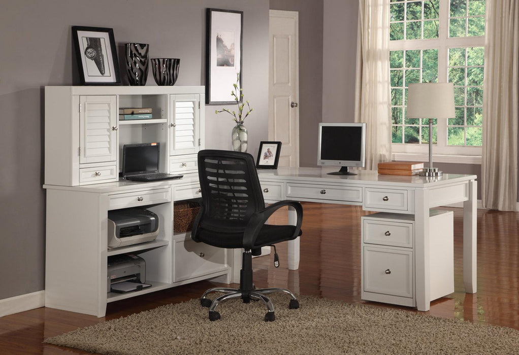 Parker House Boca Credenza in Cottage White