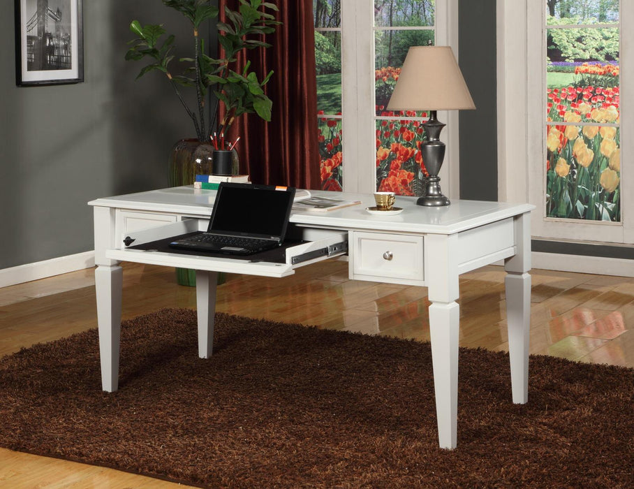 Parker House Boca Writing Desk in Cottage White