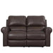 Parker House Travis Power Loveseat in Veronica Brown image