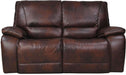 Parker House Vail Loveseat Dual PWR Reclining w/USB & PWR Headrest in Burnt Sienna image