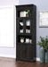 Parker House Washington Heights 32" Glass Door Cabinet in Washed Charcoal image