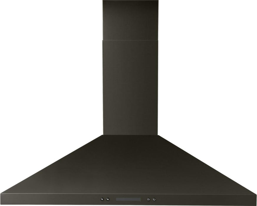 Whirlpool� 36" Black Stainless Steel Wall Mounted Range Hood image