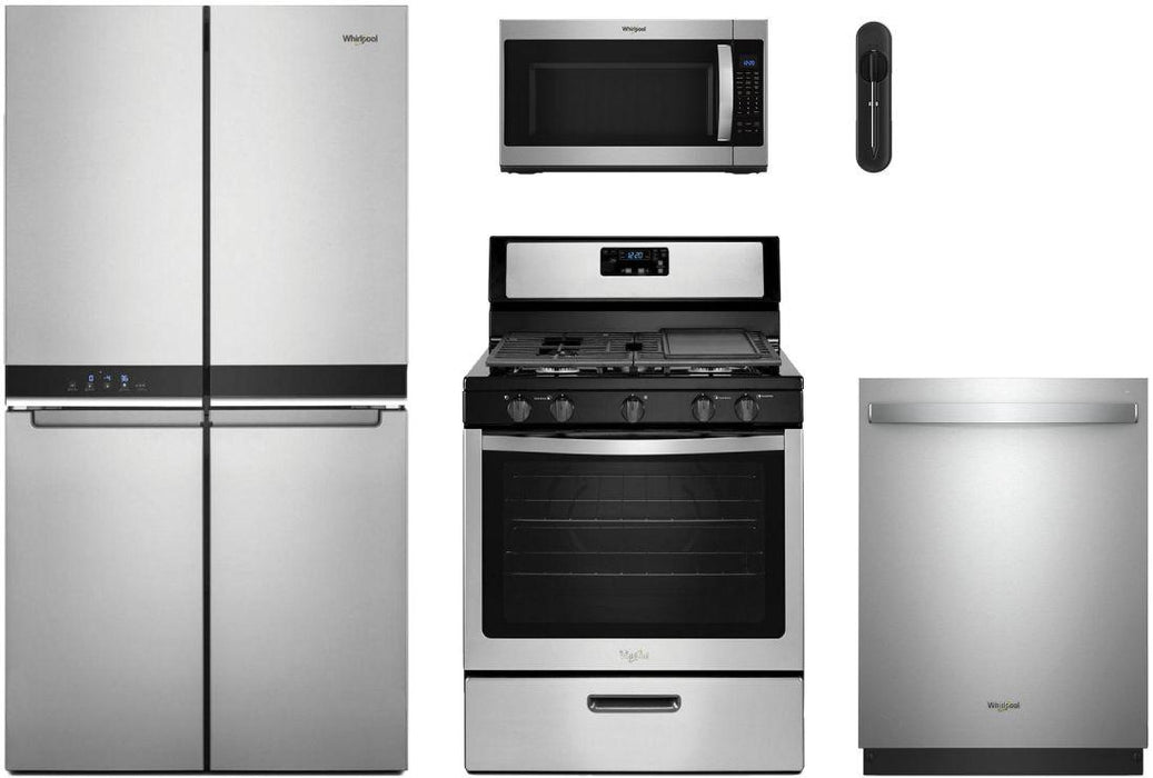 Whirlpool� 5 Piece Stainless Steel Kitchen Package image