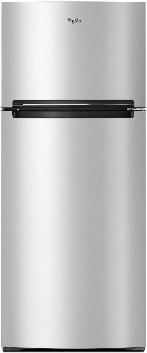 Whirlpool� 17.6 Cu. Ft. Top Freezer Refrigerator-Fingerprint Resistant Metallic Steel image