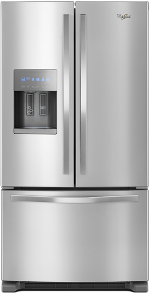 Whirlpool� 24.7 Cu. Ft. Fingerprint Resistant Stainless Steel French Door Refrigerator image