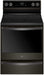 Whirlpool� 30" Fingerprint Resistant Black Stainless Steel Freestanding Electric Range image