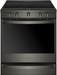 Whirlpool� 30" Fingerprint Resistant Black Stainless Steel Smart Slide-In Electric Range image