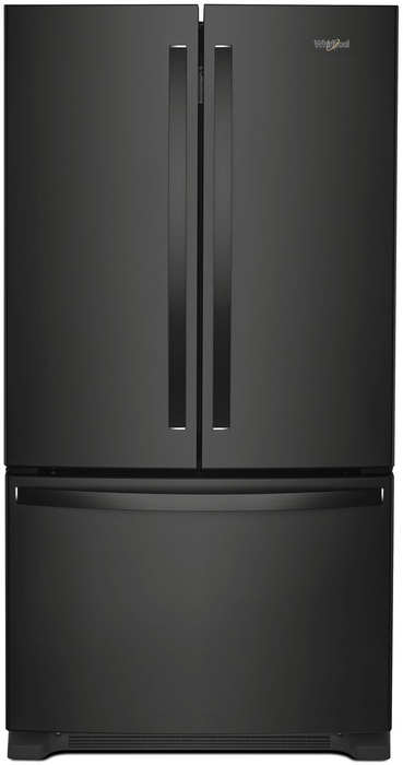 Whirlpool� 25.2 Cu. Ft. Black Wide French Door Refrigerator image